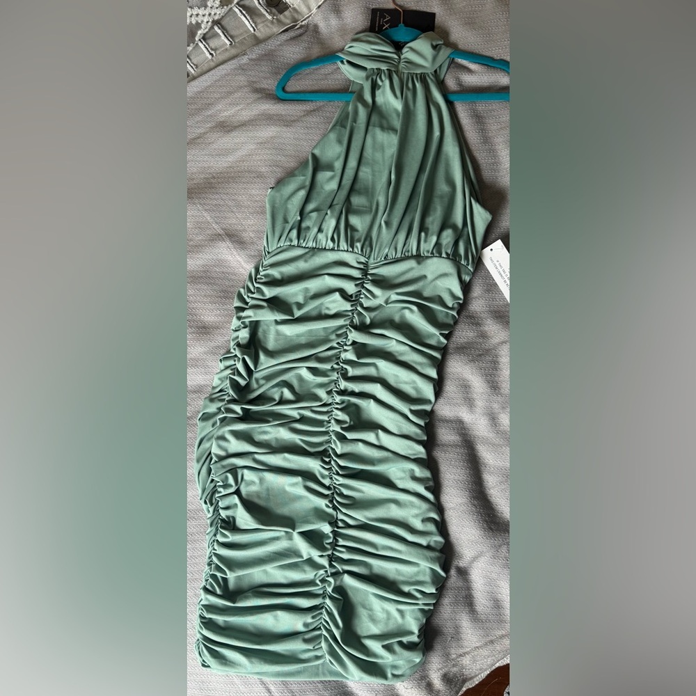 AX Paris Vibrant Teal Dress